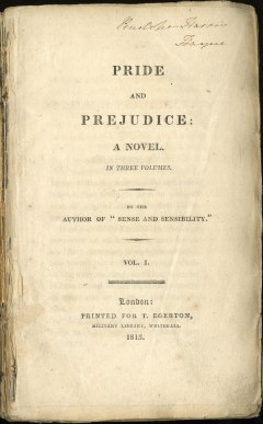 First ed- title page