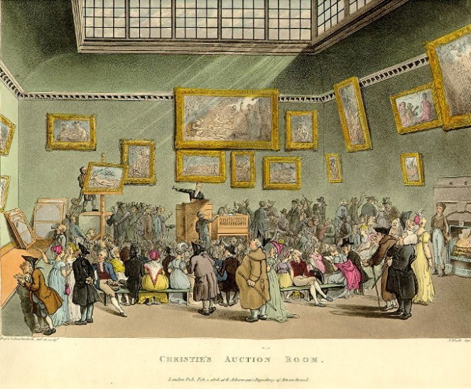 Christies auction room image