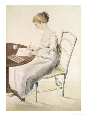 Fanny Knight letter writing