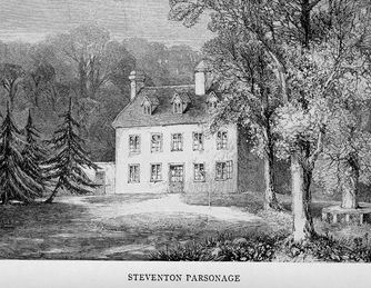steventon rectory - engraving