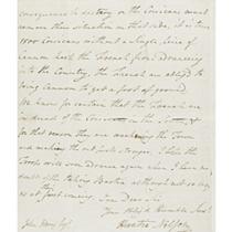 Sotheby's Nelson letter