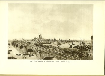 Blackfriars Bridge 1802 - Times
