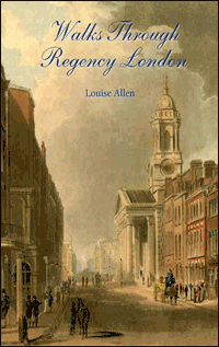 book cover - Walks Through Regency London
