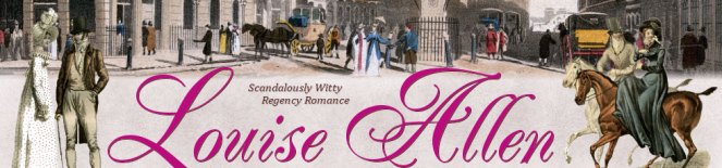 Louise Allen website header