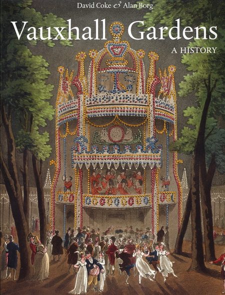 book cover - vauxhaul gardens