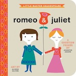 book cover - Baby lit - Shakespeare R&J