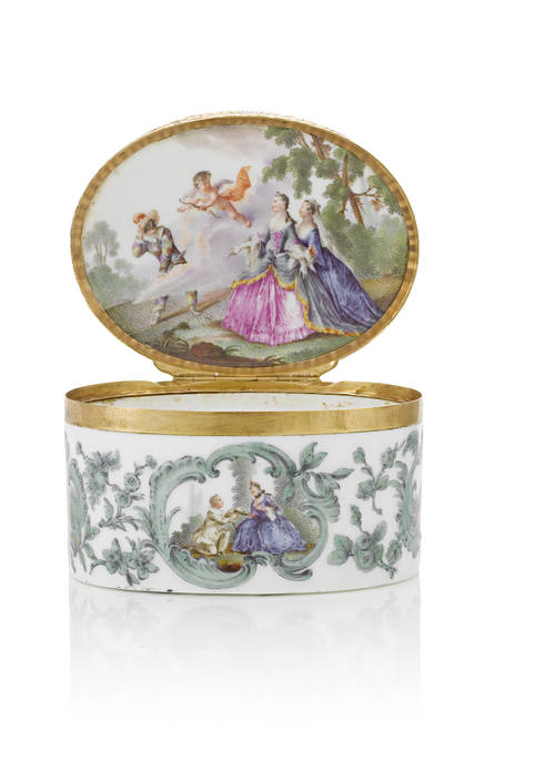 Meissen snuff box - Bonham's