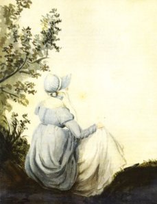 jane austen watercolor