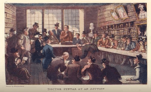 Dr Syntax at an Auction