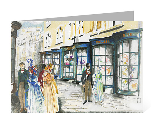 Jane Austen in Bath - Old Bond St