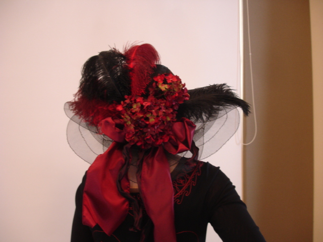 ...and her gorgeous hat!