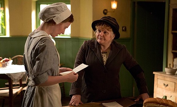 Mrs Patmore and Ethel - PBS