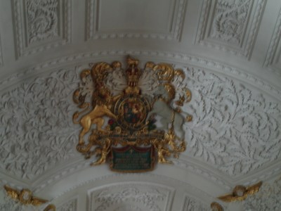 St Clement Danes ceiling