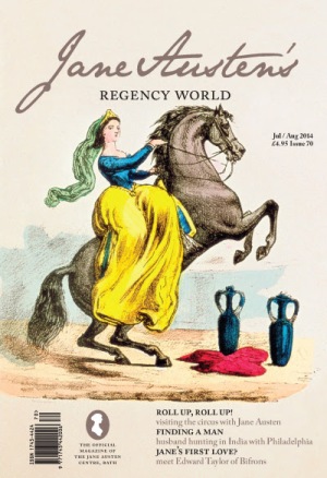 Jane Austens Regency World Magazine Jul Aug 2014 Jane Austen in Vermont