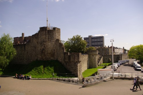 Catchcold Tower - part of the medieval walls 