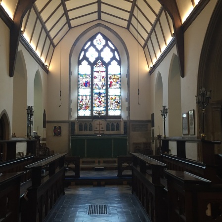 Interior of St Nicholas, Great Bookham - c2016 Tony Grant