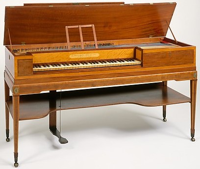 John Broadwood & Sons square piano (1797), NY-MMA - 1982.76  